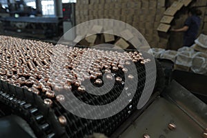 Copper ball, copper column, copper bead processing and production