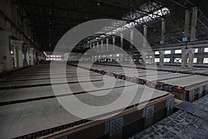 Copper factory drying copper