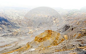 Copper, gold and silver quarry photo