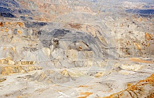 Copper, gold and silver quarry photo