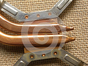 Copper heat pipe device