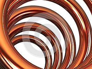 Copper helix