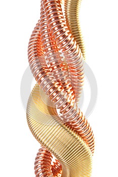 Copper insulated transmission lines