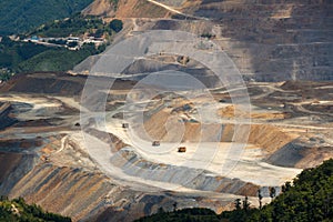 Copper mine photo