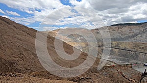 Copper mine in Utah