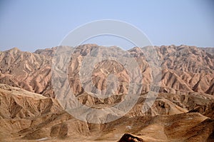 Copper ore mountain photo