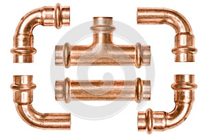 Copper pipe tubes