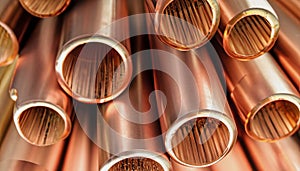 copper pipes