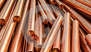 copper pipes