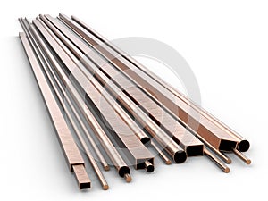 Copper pipes