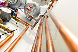 Copper pipes engineering