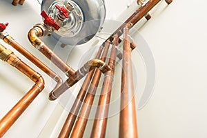 Copper pipes engineering
