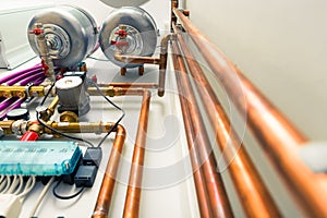 Copper pipes engineering