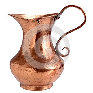 Copper pitcher