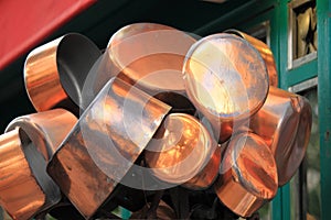Copper pots