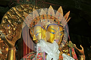 Copper sculptured image