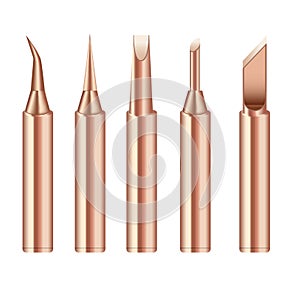 Copper Soldering, Solder Tips Welding Head BGA Soldering Tools Branding Iron