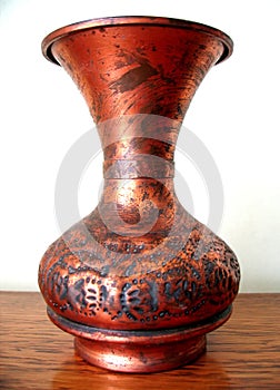 Copper vase