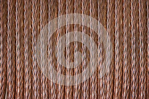 Copper wire background