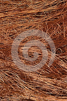 Copper wire background