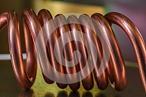 Copper wire electric coil