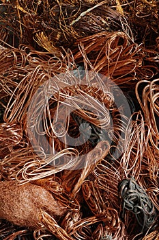 Copper wire raw materials
