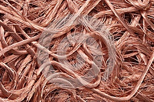 Copper wire recyclable materials