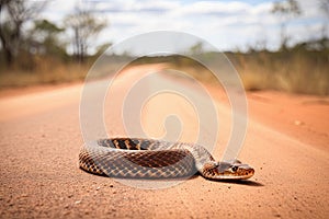 Copperhead snake in Australia