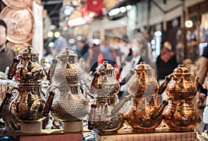 Coppersmith Bazaar of Gaziantep, Turkey.