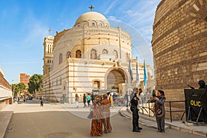 Coptic church in Cairo, Egypt