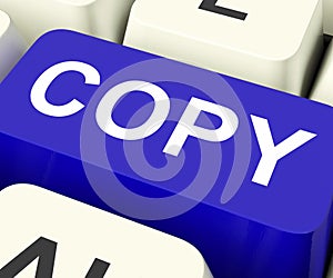 Copy Keys Mean Duplicate Copying Or Replicate