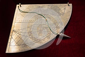 Copy of the medieval quadrant photo
