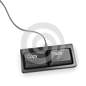 Copy paste keyboard