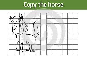 Copy the picture (horse)