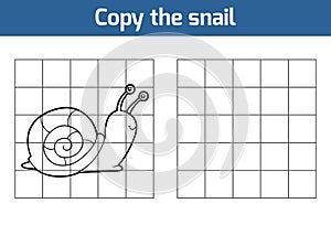 Copy the picture (snail) photo