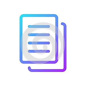 Copy pixel perfect gradient linear ui icon