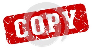 copy rectangular sign. copy stamp