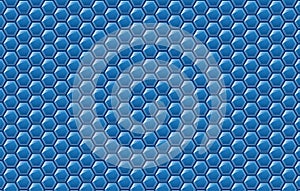 Copy space,abstract background concept of geometric graphic seamless blue hexagon