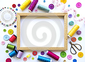 Copy space frame with sewing tools