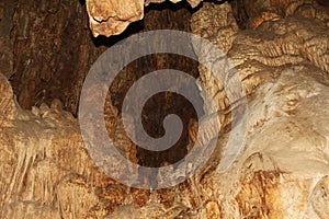 Copy Space Inside the Cave of Colossal Cave Mountain Park