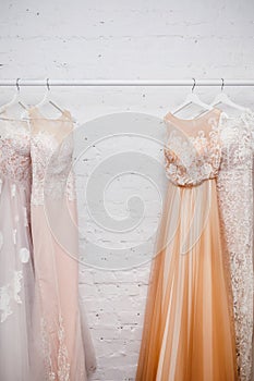 Copy space Wedding dresses