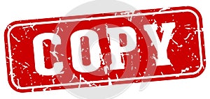 copy rectangular sign. copy stamp