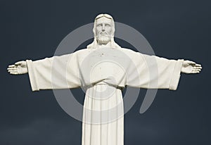 Copy of the statue of Jesus Christ. Cristo Rei Style. photo