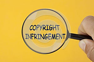 Copyright Infringement Concept photo