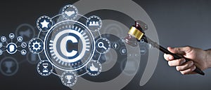 Copyright or patent. Intellectual property