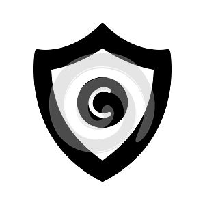 Copyright protection, copyright, protection, security fully editable vector icons