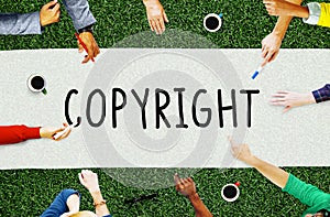 Copyright Trademark Identity Owner Legal Concept