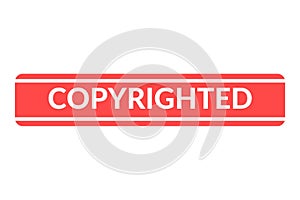 Copyrighted Rubber Stamp