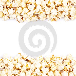 Copyspace popcorn background