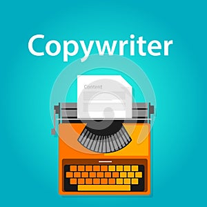 Copywriter jobs typing machine typewriter office working vacancy